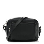 Grained Calfskin Small Camera Bag Black