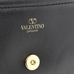 Lambskin Vlogo Mini Crossbody Bag Black