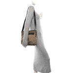 Monogram Messenger Bag Dark Brown