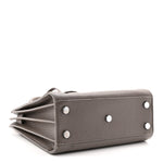 Grained Calfskin Baby Sac De Jour Fog