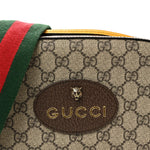 GG Supreme Monogram Web Neo Vintage Shoulder Bag Beige New Acero Crop