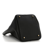 Taurillon Clemence Picotin Lock 22 MM Black