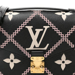 Empreinte Monogram Giant Broderies Pochette Metis Black