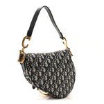 Oblique Saddle Bag Blue