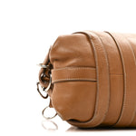 Soft Calf Top Handle Satchel Brown
