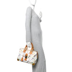 Monogram Multicolor Speedy 30 White