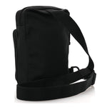 Nylon Logo Explorer Crossbody Messenger Bag Black