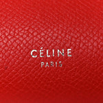 Grained Calfskin Mini Belt Bag Vermillion