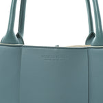 Nappa Maxi Intrecciato Medium Arco Tote Linoleum