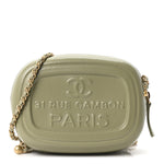 Lambskin Savon De Marseille Mini Camera Bag Khaki