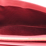 Saffiano Metal Oro Chain Wallet Ibisco