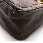 Calfskin Paddington Hobo Brown