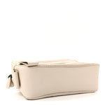 Perforated Calfskin Leggero Intrecciato Belt Bag Mist Plaster