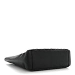 Caviar Quilted Petit Shopping Tote PST Black