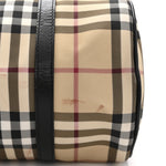 Nova Check Barrel Bag Black