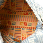 Denim Zucca Mama Baguette Blue