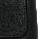 Calfskin Lockme Mini Backpack Black