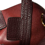 Suede Small Spin Tote Deep Violine
