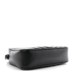 Calfskin Matelasse Monogram Monochrome Lou Camera Bag Black
