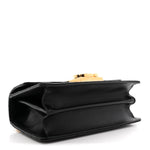 Calfskin Cannage Mini Ange Bag Black