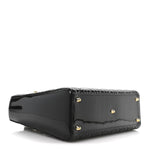 Patent Cannage Large Lady Dior Black