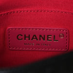 Caviar Quilted Mini Chain Soul Flap Black