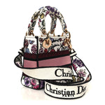 Canvas Florilegio Embroidered Mini Lady D-Lite White Multicolor