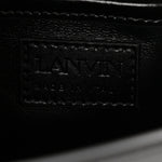 Shiny Calfskin Nano Pencil Bag Black