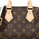 Monogram Speedy Bandouliere 20 Black