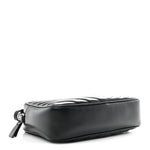 Calfskin Matelasse Monogram Lou Camera Bag Black