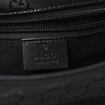 Imprime Monogram Medium Double Buckle Flap Messenger Bag Black