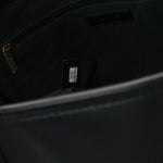 Calfskin Medium Deauville Tote Black