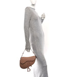 Ultra Matte Calfskin Saddle Bag Blush