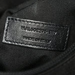 Canvas Calfskin Sid Backpack Black