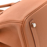 Togo Swift Officier Birkin 30 Gold Ambre