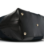 Monogram Large Punch Tote Black