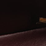 Calfskin Embossed Medium Paris Salzburg Boy Flap Navy