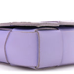 Lambskin Maxi Intrecciato Extra Mini Cassette Crossbody Bag Wisteria
