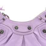 Agneau Arena Le Cagole Shoulder Bag XS Lilac