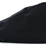 Nylon Slouchy Banana Two Bag Black