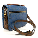 Epi Reverse Monogram Pochette Metis Denim Light