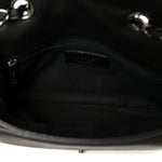 Caviar Quilted Medium Now and Forever Flap Black