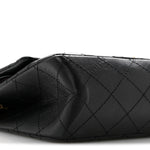 Aged Calfskin Quilted 2.55 Reissue 226 Flap Black