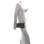 Monogram Pochette Felicie Chain Wallet Fuchsia