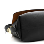 Grained Calfskin Low Key Messenger Black