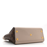 Calfskin Monogram On My Side MM Greige