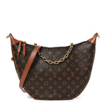 Reverse Monogram Loop Hobo