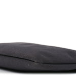 Linen Canvas Rive Gauche Zipped Pouch Black