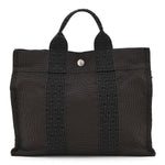 Canvas Herline PM Tote Grey