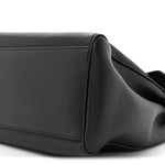Supple Grained Calfskin Medium Soft 16 Bag Black